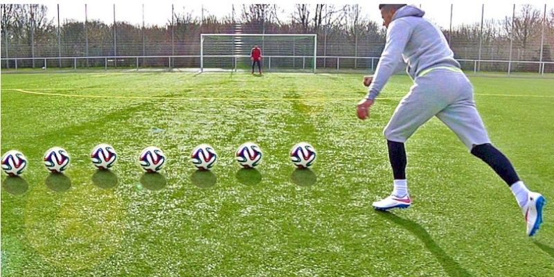 Khái niệm về cách sút phạt trong bóng đá